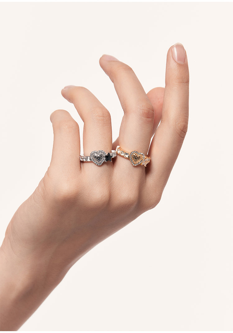 Love-star Ring - Silver/Golden