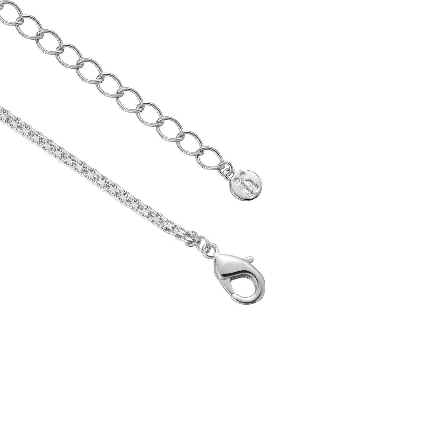 Polka-dot Lady Necklace - Silver