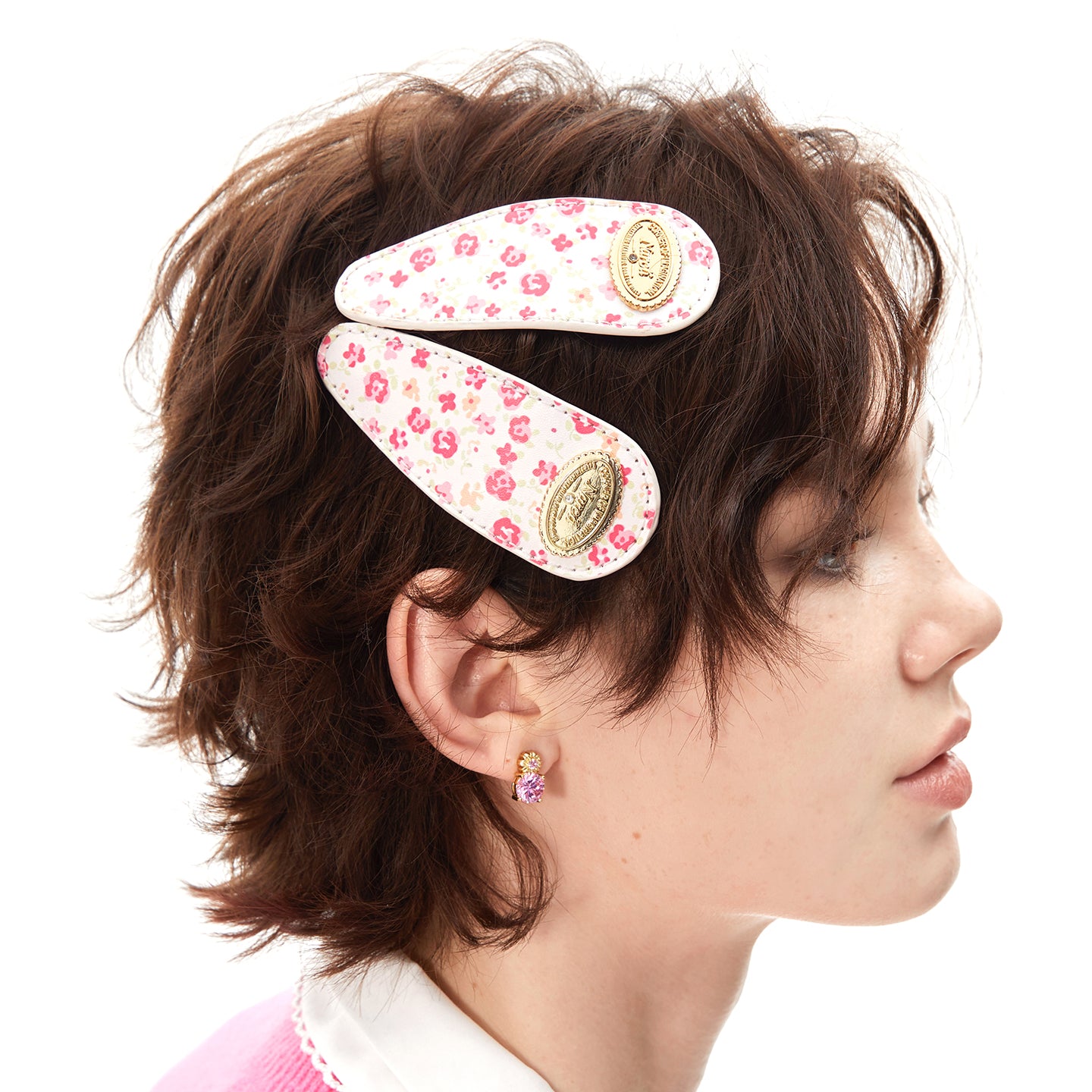 “Boo-boo! Tears" Hair Clips (2 pcs / S Size)