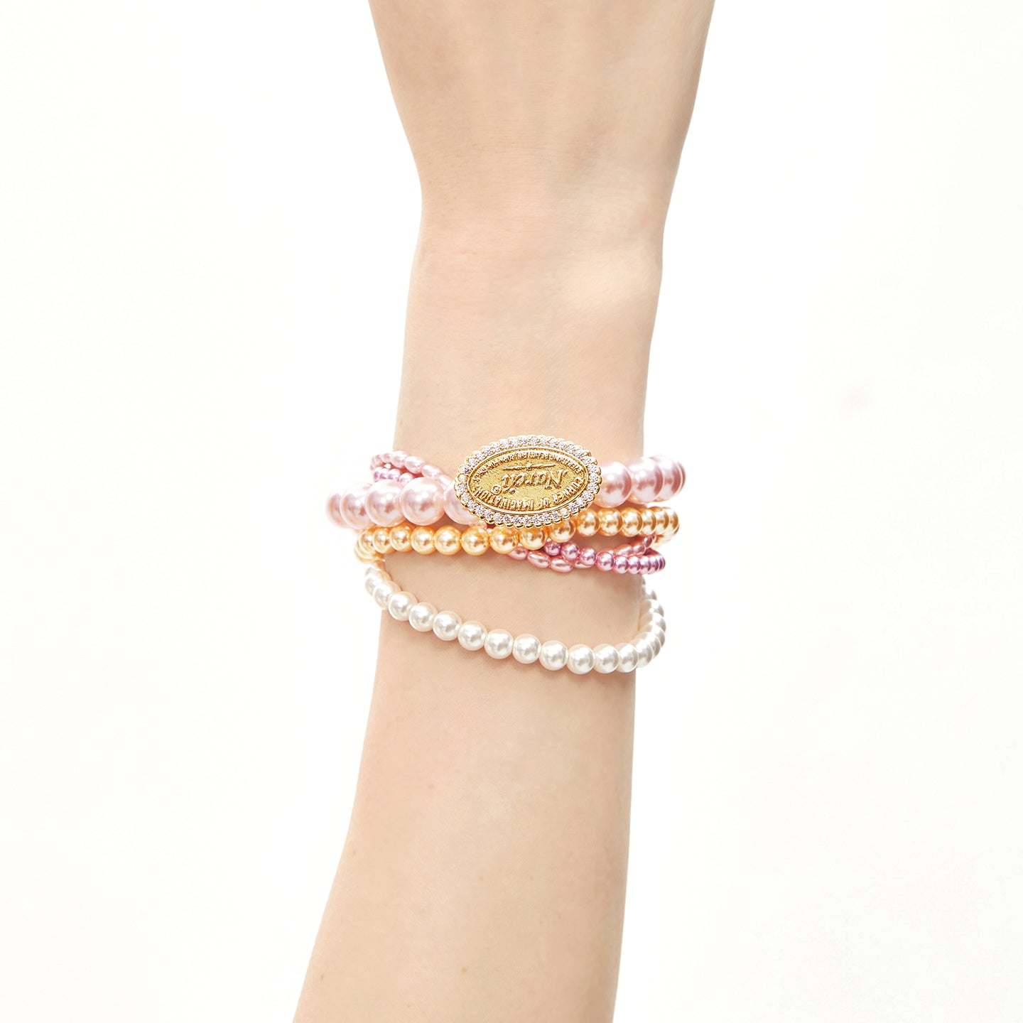 Multi-Layer Twisted Pearl Bracelet