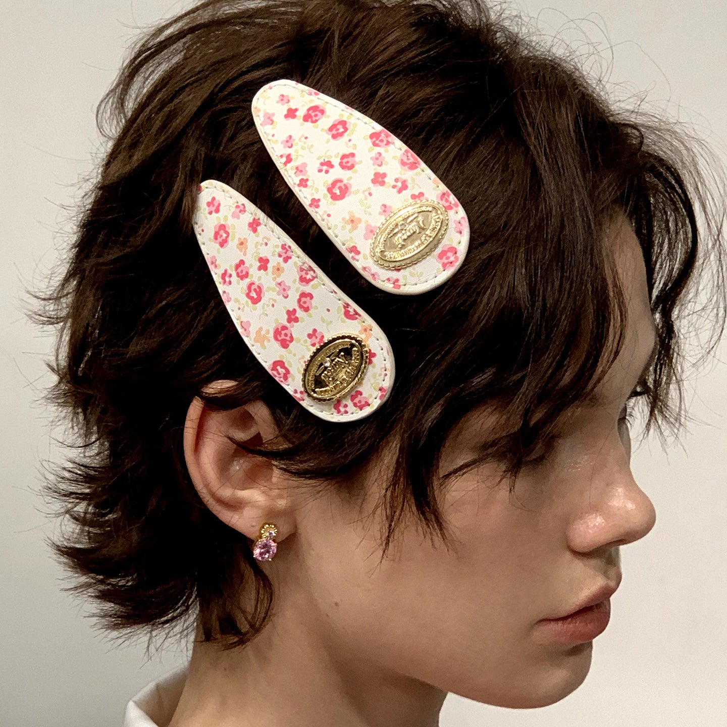 “Boo-boo! Tears" Hair Clips (2 pcs / L Size)