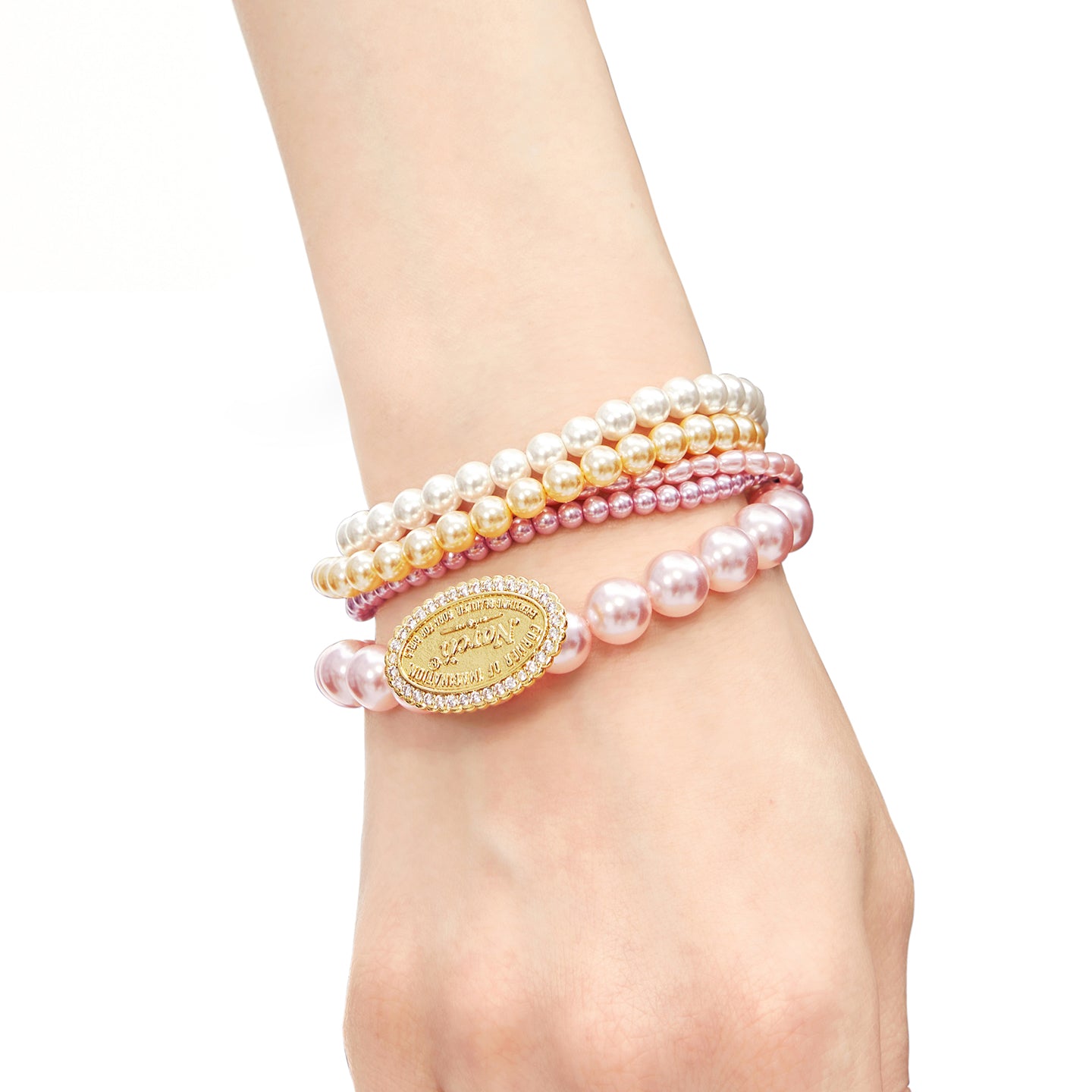 Multi-Layer Twisted Pearl Bracelet
