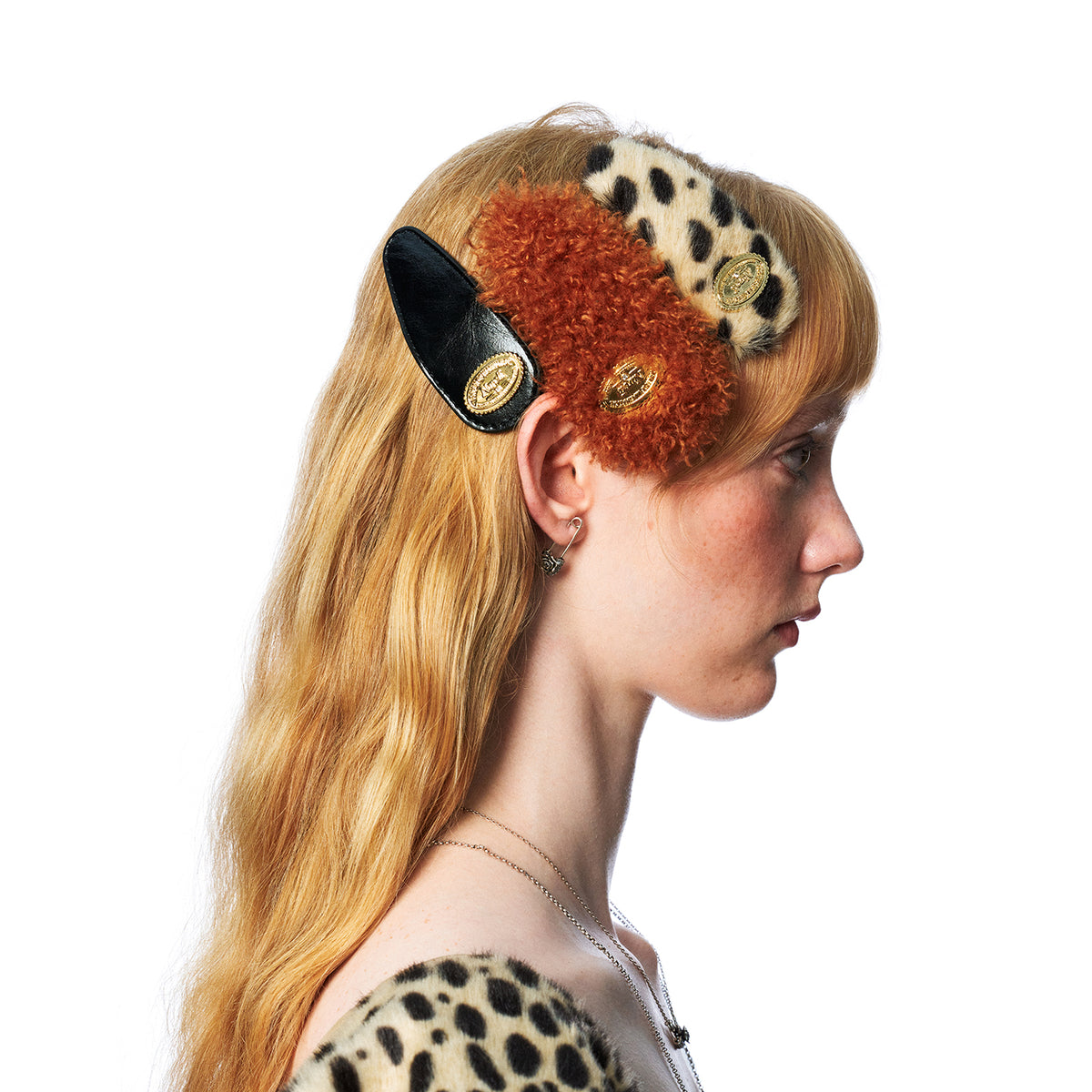 three moods hair clip sets-retro edge