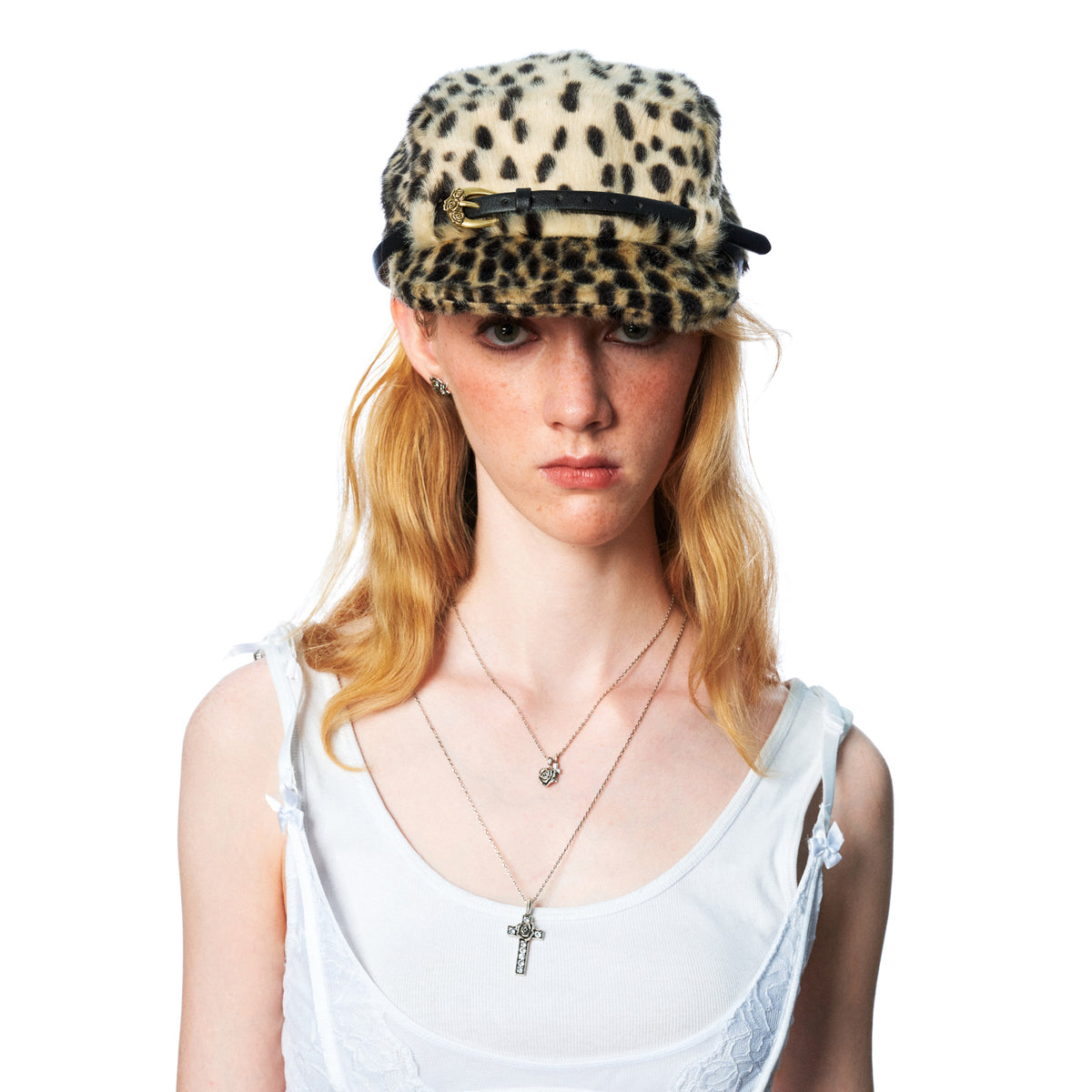Utility Loop Leopard Print 5-Panel Cap