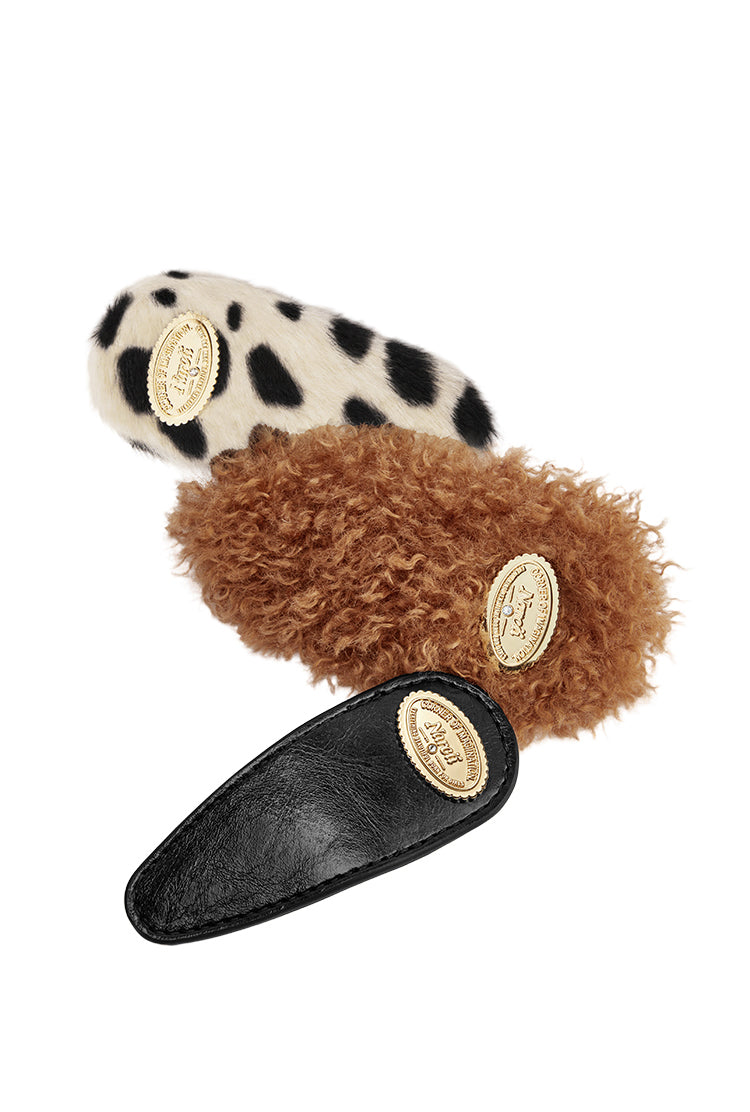 three moods hair clip sets-retro edge