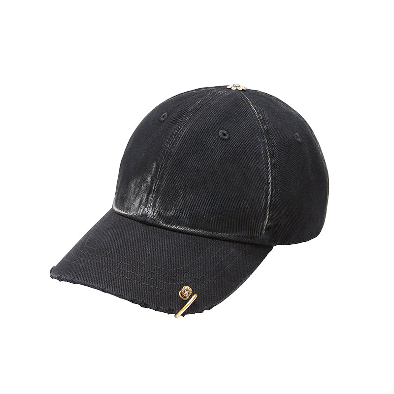 Vintage Studded Baseball Cap