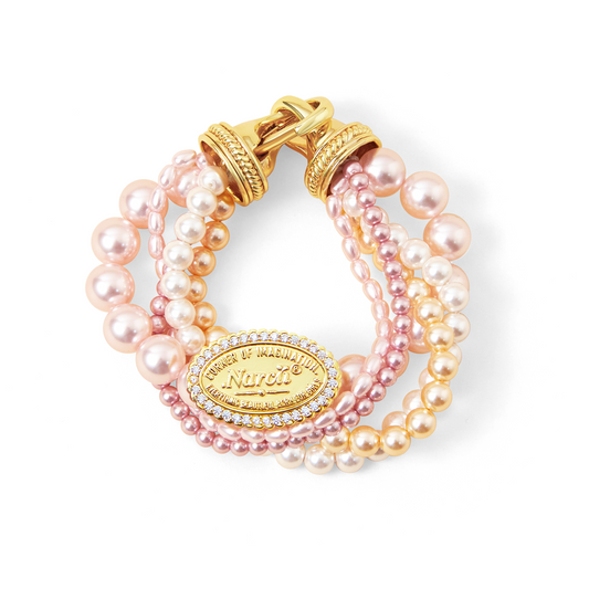 Multi-Layer Twisted Pearl Bracelet