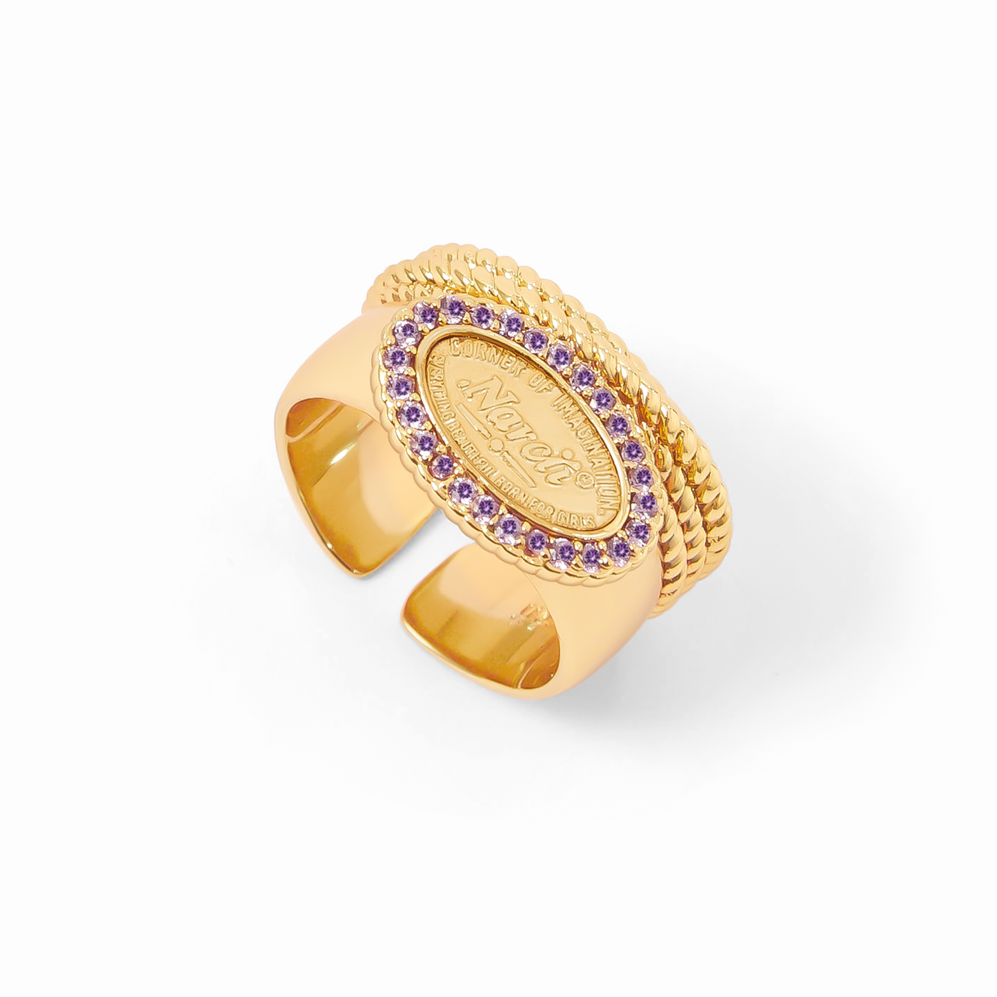 Treasure Clasp Ring - Gold