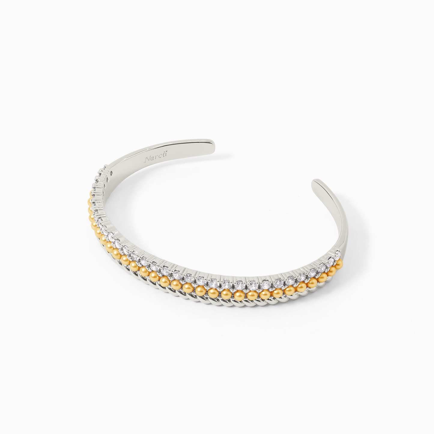 Treasure Casket Bangle - Silver