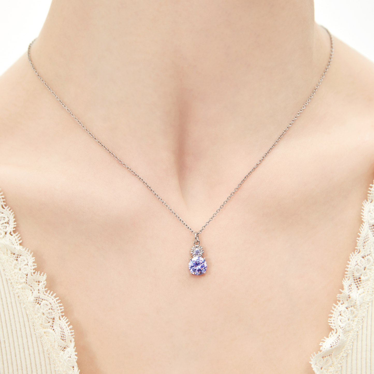 Bloom's Core Necklace - Silver