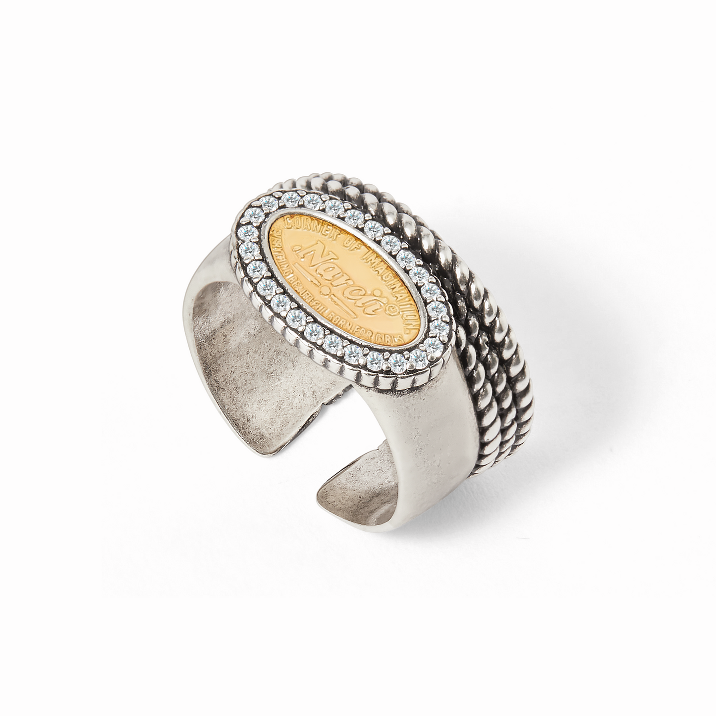 Treasure Clasp Ring - Silver