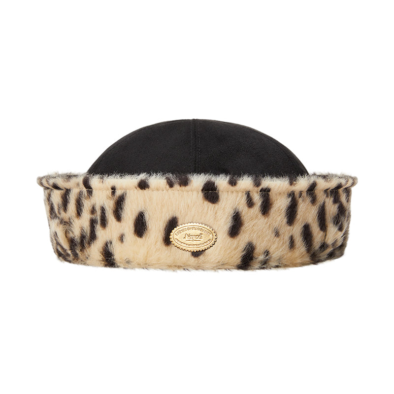 Utility Loop Leopard Print Miki Cap