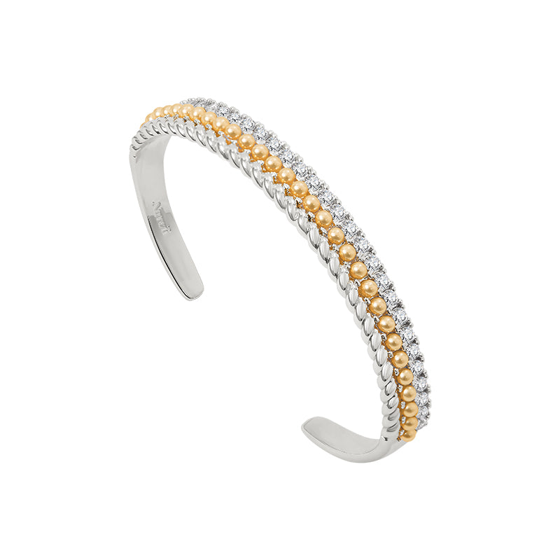 Treasure Casket Bangle - Silver