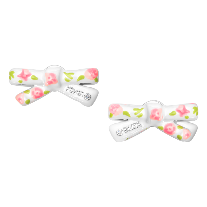 “Floral Bow” Earrings