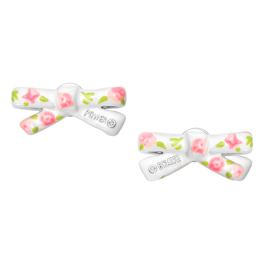 “Floral Bow” Earrings