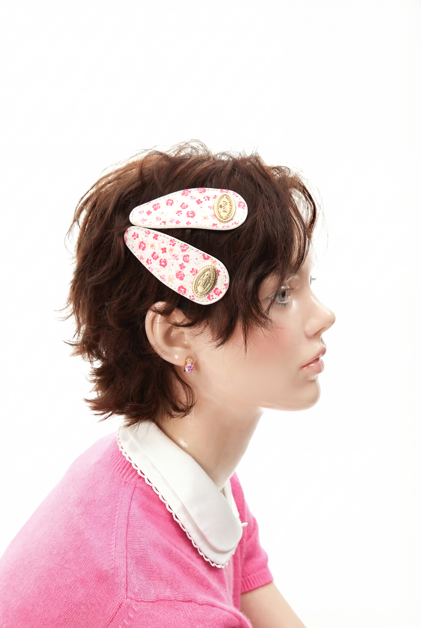 “Boo-boo! Tears" Hair Clips (2 pcs / L Size)