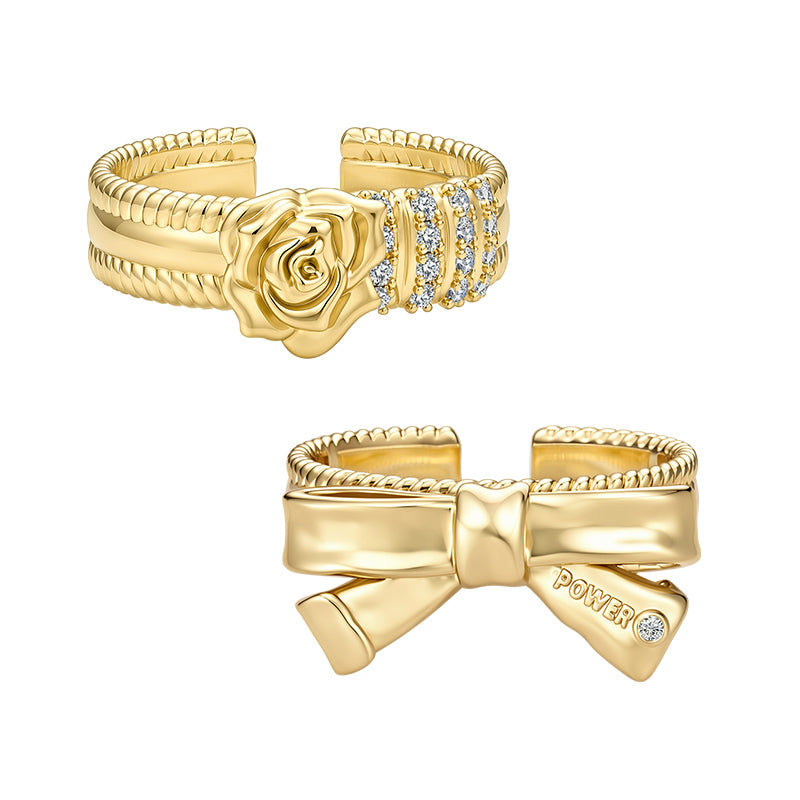 Rose Reverie Ring Set