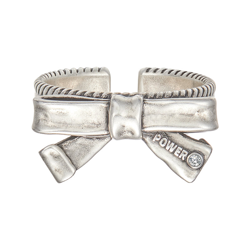 retro power bow cable ring