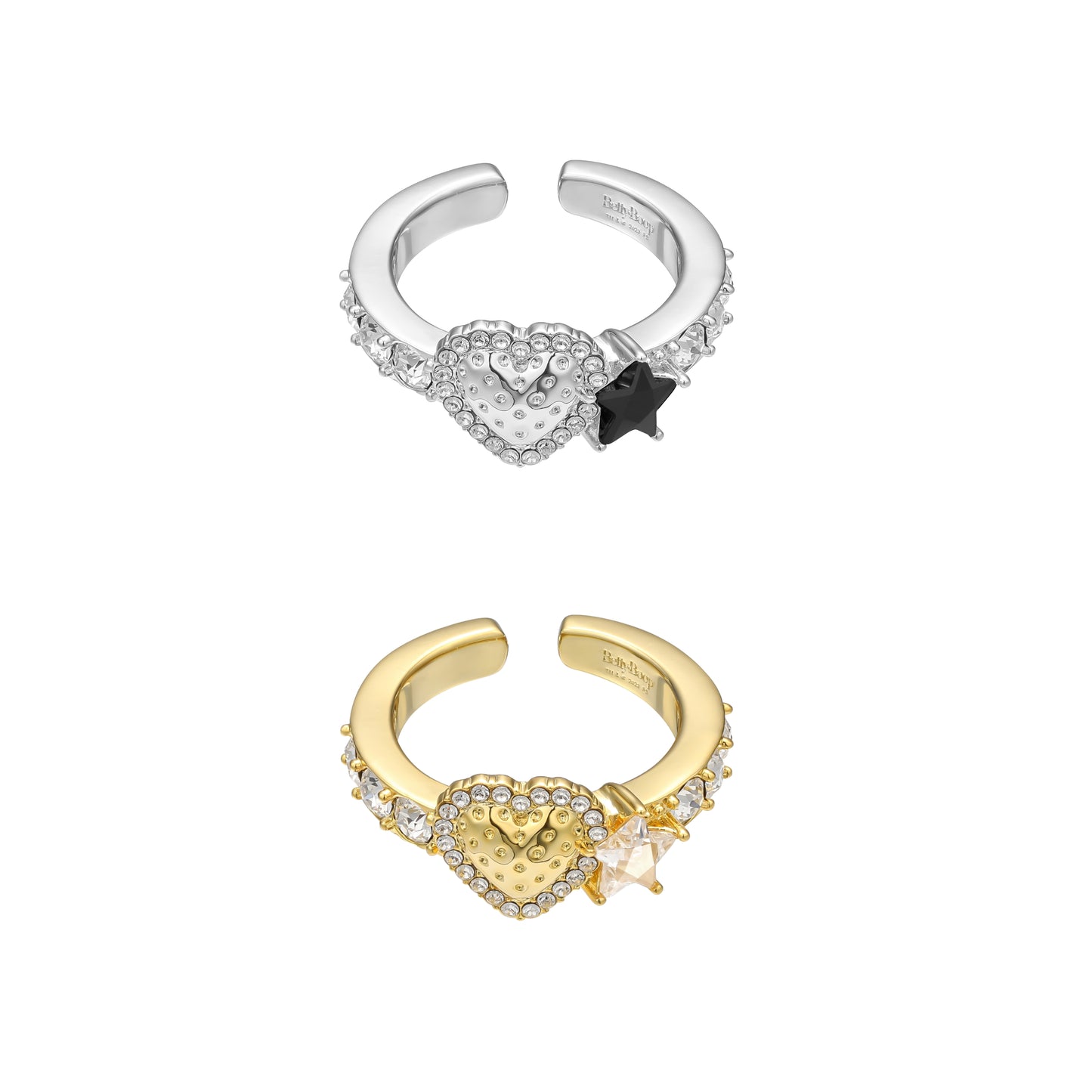 Love-star Ring - Silver/Golden