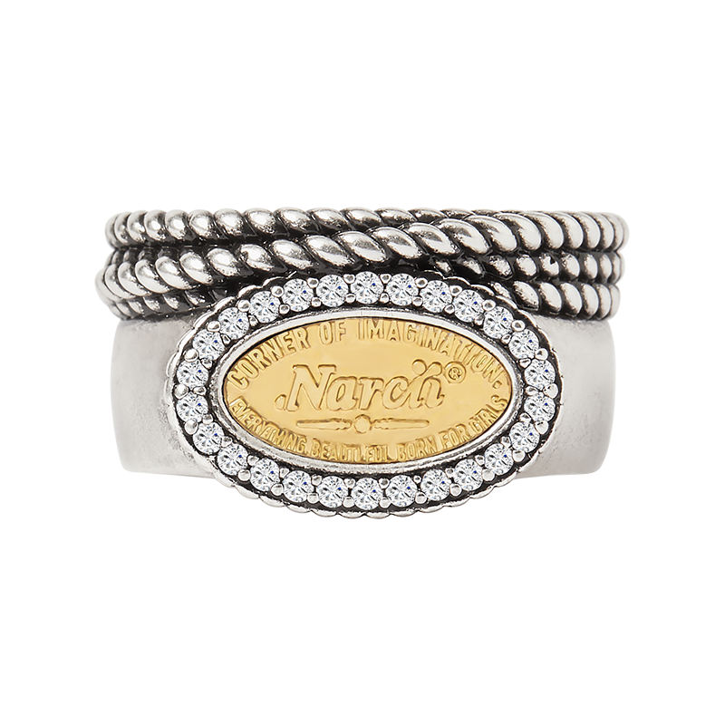 Treasure Clasp Ring - Silver